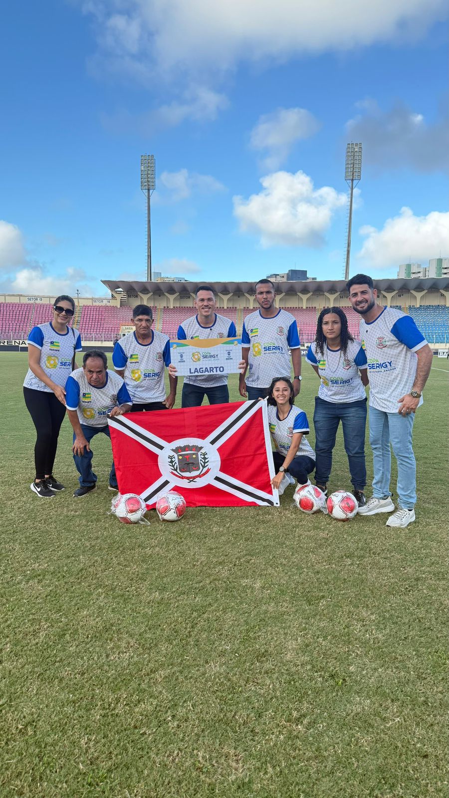 Lagarto estreia equipe feminina na Copa Serigy de Futebol Amador - Imagem do artigo original