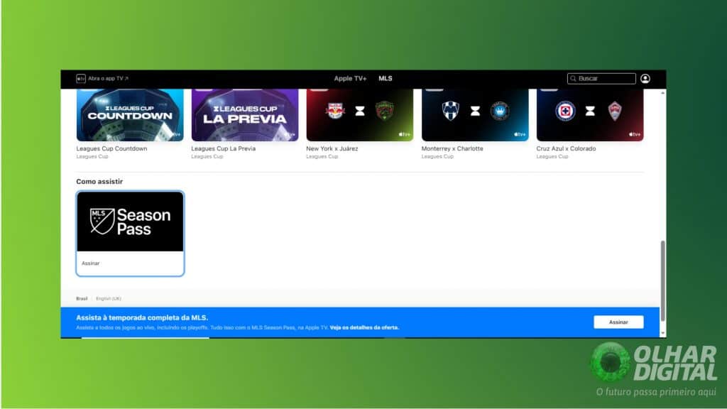 Apple TV+ passa a transmitir toda a Major League Soccer; confira preços e como assinar - Imagem do artigo original