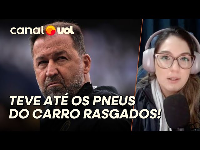 Pneus de Augusto Melo são cortados e ex-presidente deixa Parque São Jorge antes do fim da votação - Imagem do artigo original