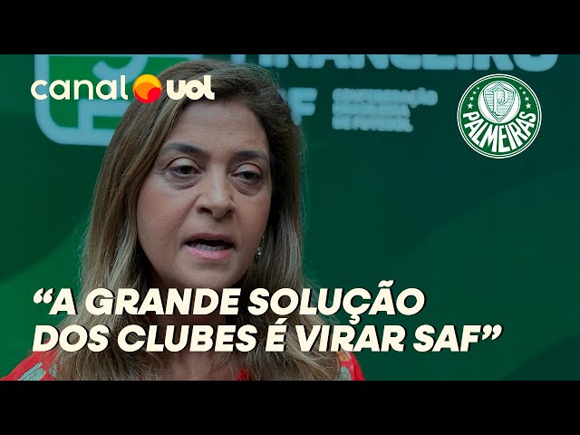 Leila Pereira vê futuro do Palmeiras como SAF e reprova clubes inadimplentes - Imagem do artigo original