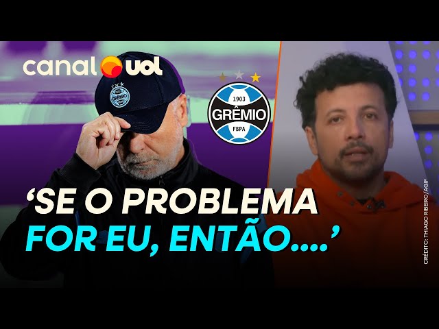 Mano Menezes oferece cargo após revés do Grêmio contra o Sport - Imagem do artigo original