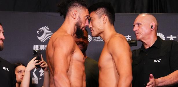 Johnny Walker mira fim da série de nocautes de Zhang Mingyang no UFC China - Imagem do artigo original