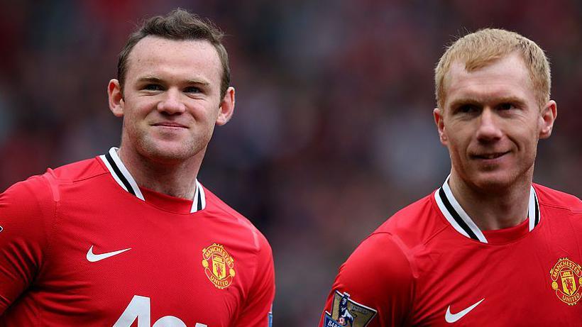 Telefonema de Paul Scholes convenceu Rooney a trocar o Everton pelo Manchester United - Imagem do artigo original