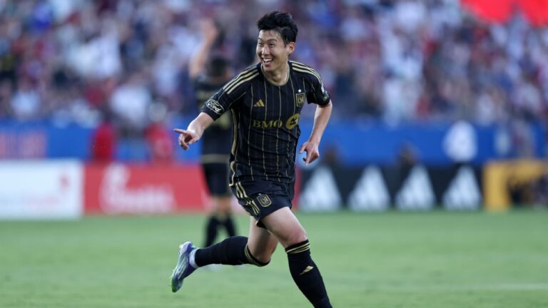 Son Heung-Min estreia na artilharia e garante empate do LAFC contra o FC Dallas