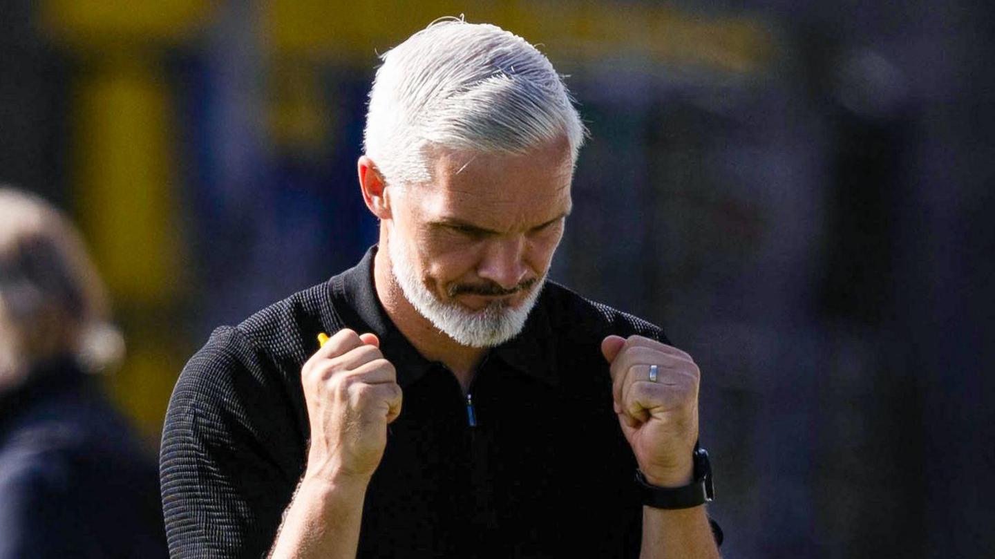 Jim Goodwin acerta novo contrato de 12 meses com o Dundee United - Imagem do artigo original