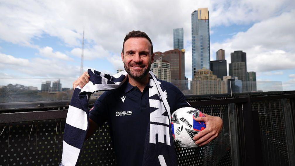 Melbourne Victory anuncia a contratação do meio-campista espanhol Juan Mata - Imagem do artigo original