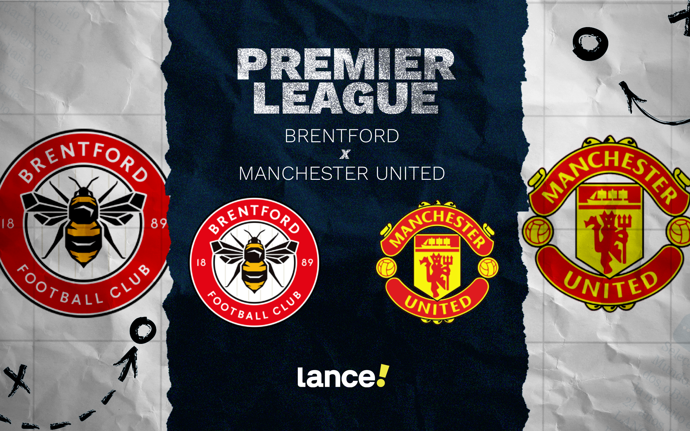 Brentford x Manchester United: onde acompanhar o duelo pela Premier League - Imagem do artigo original