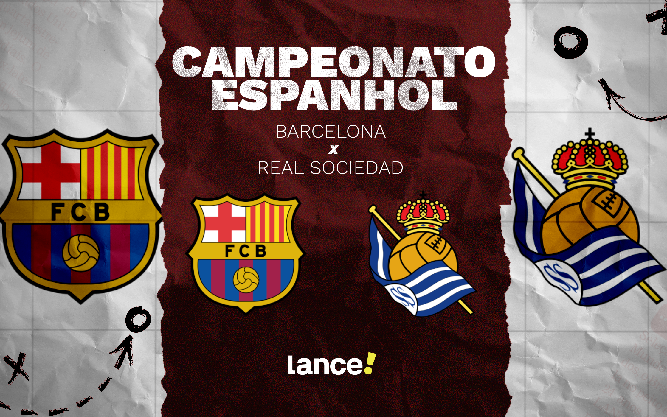 Barcelona encara Real Sociedad em jogo válido por La Liga - Imagem do artigo original