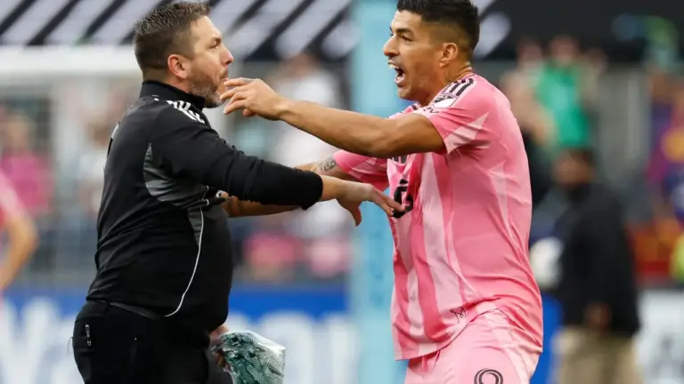 Suárez cospe em adversário após derrota do Inter Miami em decisão de título