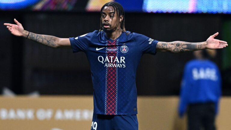 PSG prepara renovação para Bradley Barcola enquanto Liverpool e Bayern acompanham situação