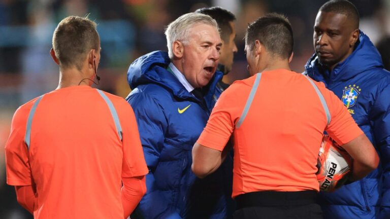 Presidente da CBF diz que Brasil enfrentou “árbitros, polícia e gandulas” na derrota para a Bolívia