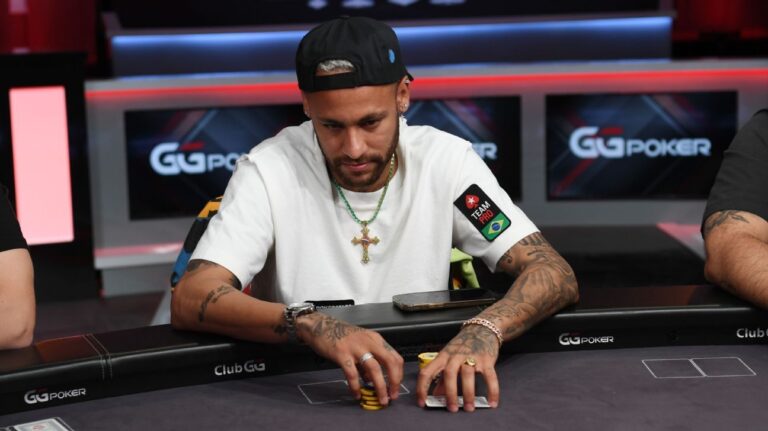 Neymar cai em sétimo e encerra participação na mesa final de torneio on-line de poker