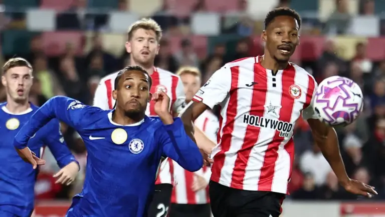 Brentford marca no fim e empata com o Chelsea pela Premier League