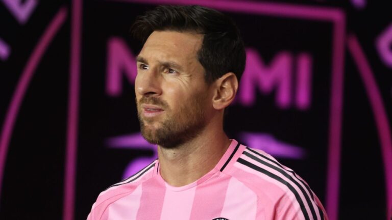 Logo de Lionel Messi passa a estampar uniformes da base do Inter Miami