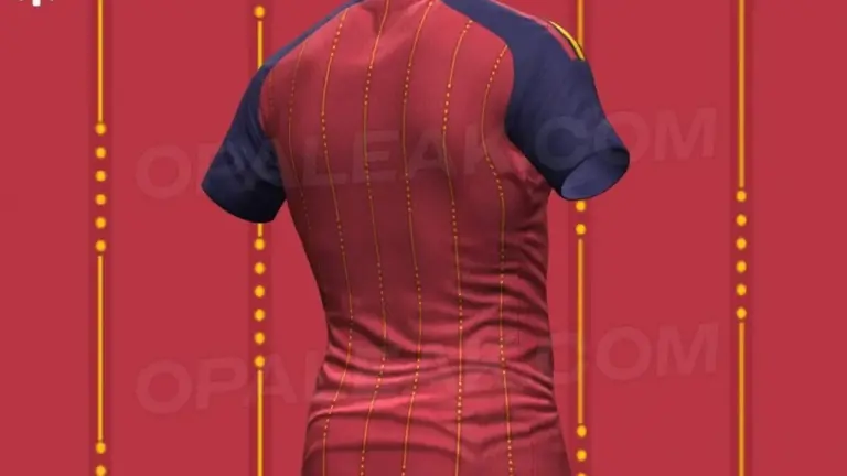 Imagens da possível nova camisa da Espanha para a Copa do Mundo vazam na internet