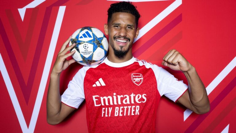 William Saliba acerta contrato de cinco anos com o Arsenal