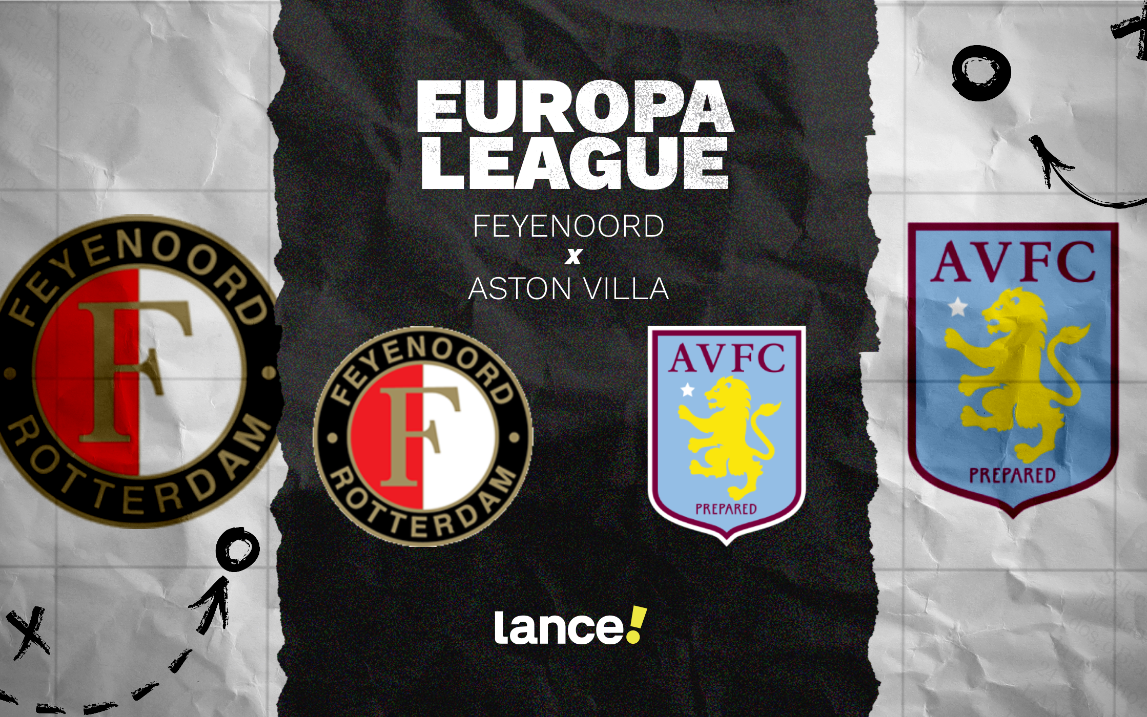 Feyenoord recebe o Aston Villa pela Europa League; veja onde acompanhar ao vivo - Imagem do artigo original