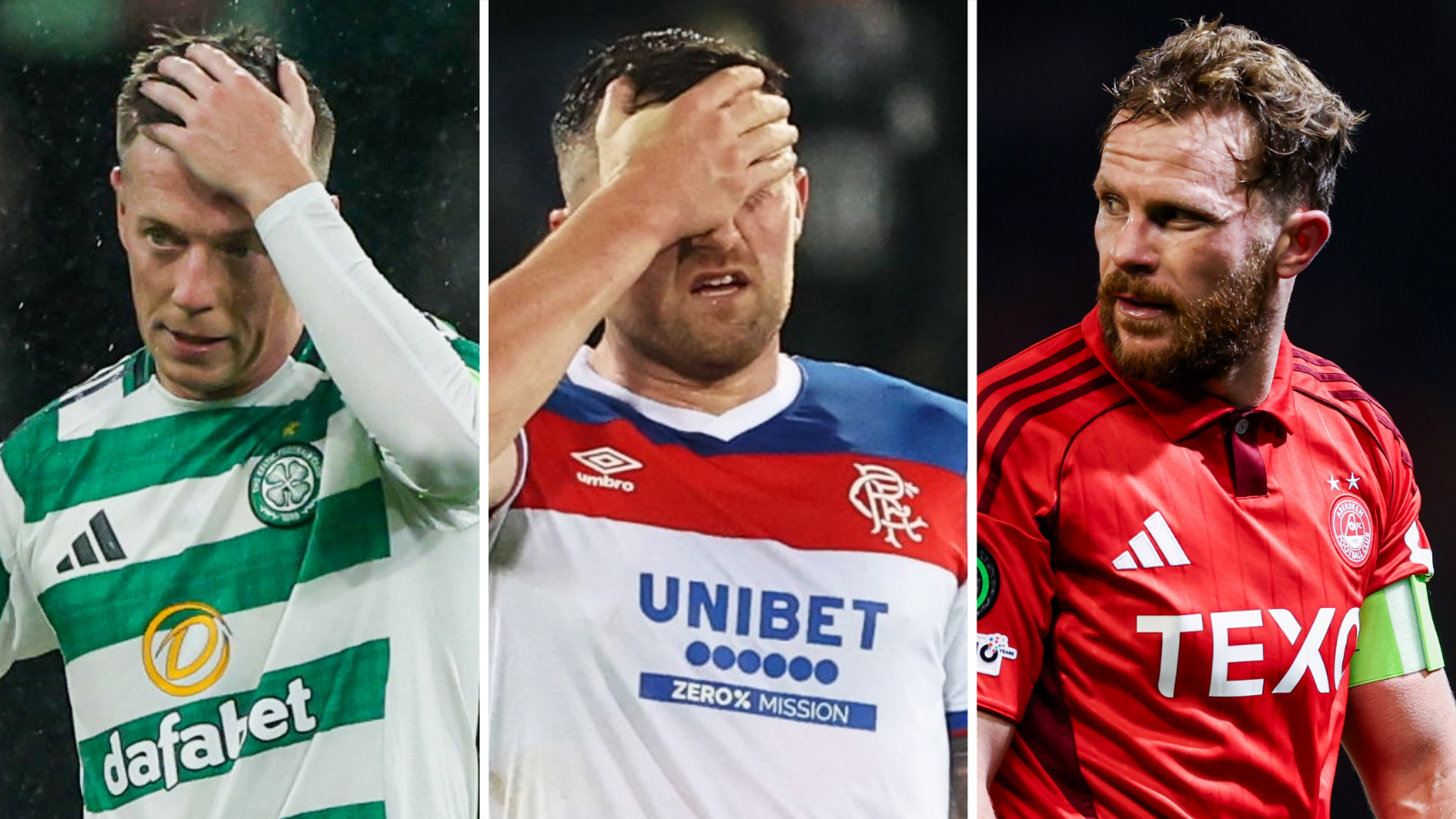 Derrotas de Celtic, Rangers e Aberdeen comprometem coeficiente da Escócia e colocam vagas europeias em risco - Imagem do artigo original