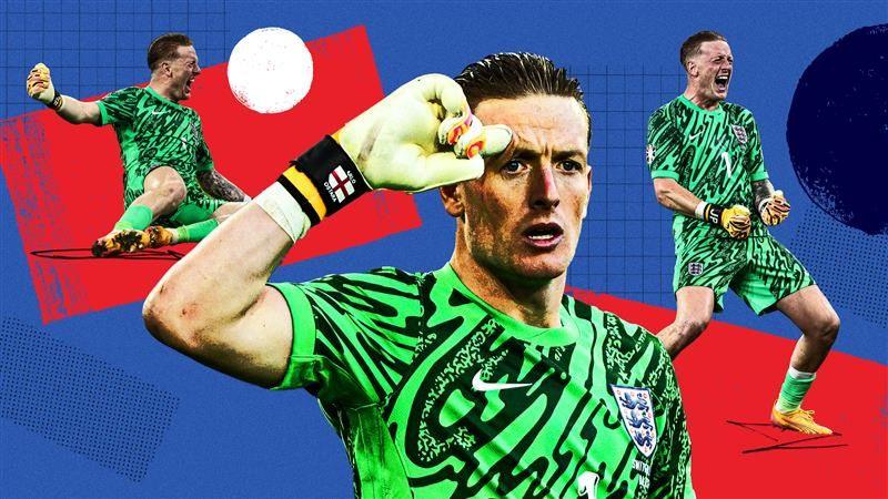 Jordan Pickford supera marca de Gordon Banks e se firma como goleiro número 1 da Inglaterra - Imagem do artigo original
