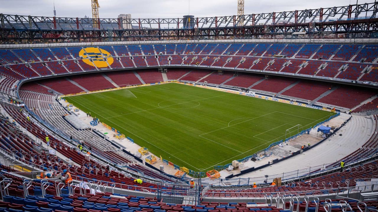 Camp Nou aparece entre os estádios candidatos a receber finais da Uefa em 2028 e 2029 - Imagem do artigo original