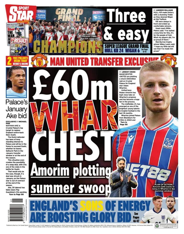 Manchester United observa Adam Wharton; veja outras especulações do mercado europeu