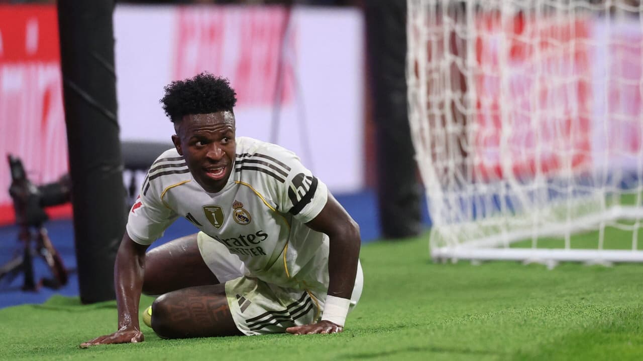 Lance constrangedor de Vinicius Júnior em Real Madrid x Valencia repercute e redes citam “Virginia” - Imagem do artigo original