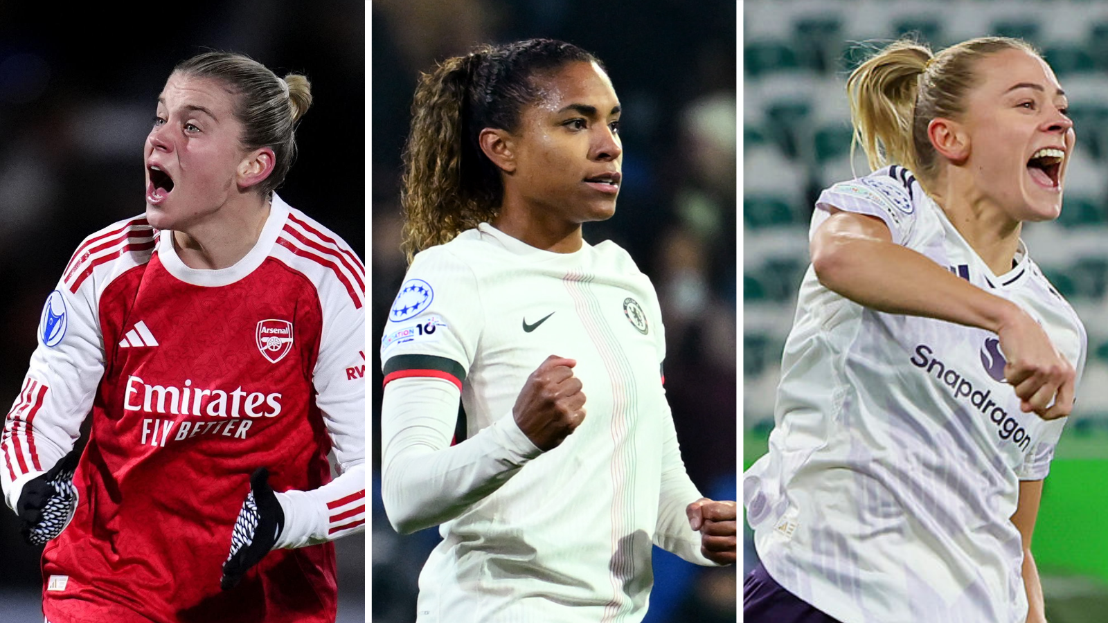 Clubes ingleses entram na reta final da Champions feminina em busca das quartas de final - Imagem do artigo original