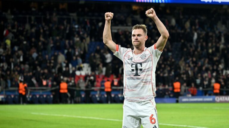 Kimmich vê duelo contra o Arsenal como prova de fogo para o Bayern
