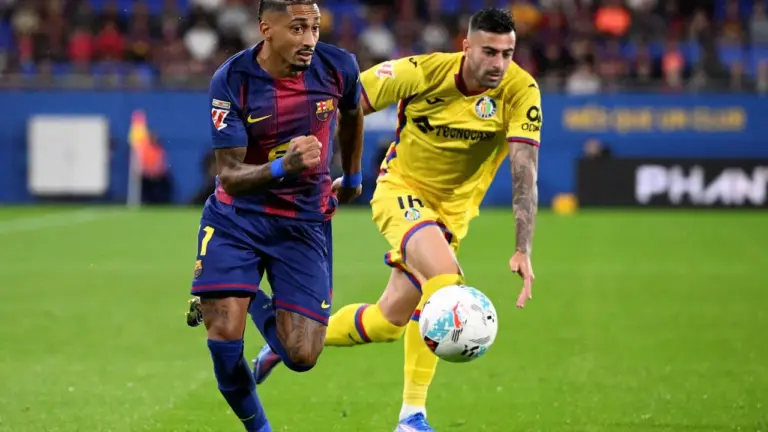 Barcelona divulga escalação sem Raphinha para enfrentar o Celta pela La Liga