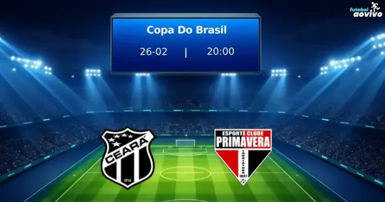 Ceara primavera sp copa do brasil NaN NaN