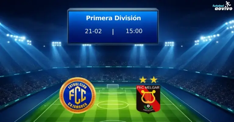 Fc cajamarca fbc melgar primera division NaN NaN