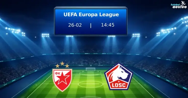 Fk crvena zvezda lille uefa europa league NaN NaN