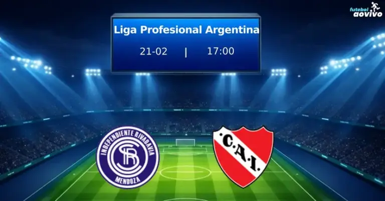 Independ rivadavia independiente liga profesional argentina NaN NaN