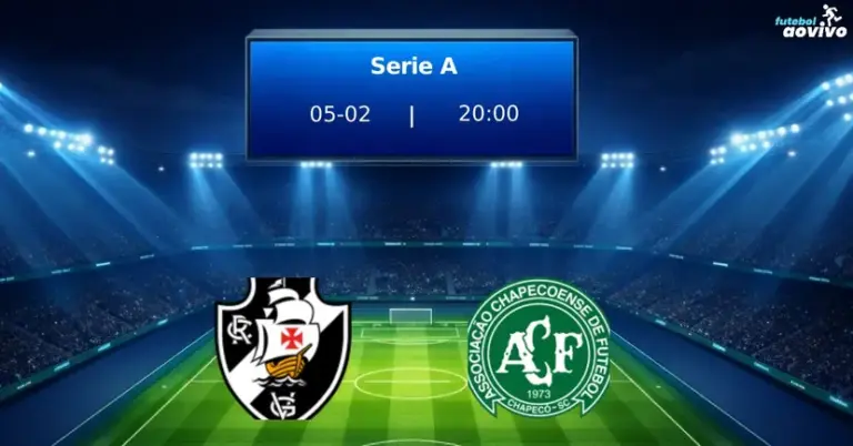 Vasco da gama chapecoense sc serie a 02 05