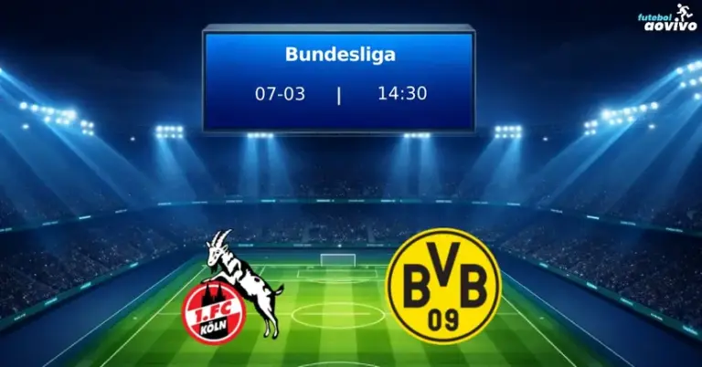 Bundesliga: 1. FC Köln Enfrenta Borussia Dortmund em Jogo Crucial pela Temporada Regular