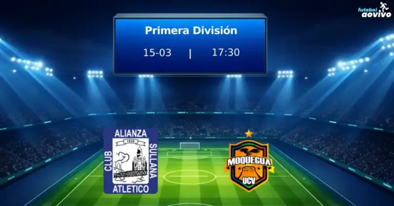 Alianza Atletico recebe UCV Moquegua na 7ª rodada da Primera División em Sullana