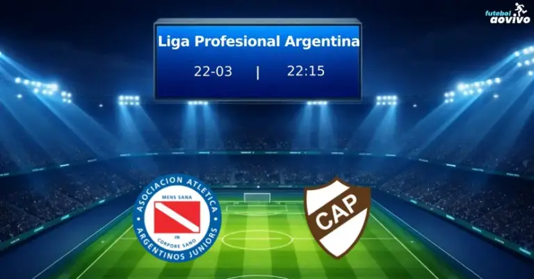 Pré-Jogo: Argentinos Juniors x Platense se Enfrentam pela Liga Profissional Argentina