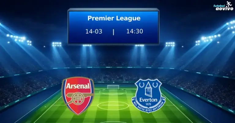 Arsenal x Everton: Confronto Crucial da Premier League Agita Londres