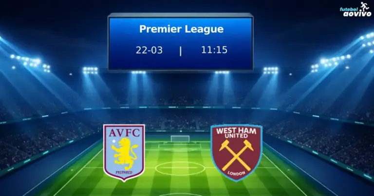 Aston Villa x West Ham: Confronto pela Premier League agita o Villa Park em Birmingham