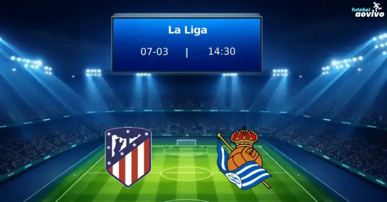 Prévia La Liga: Atletico Madrid e Real Sociedad se Preparam para Duelo Crucial
