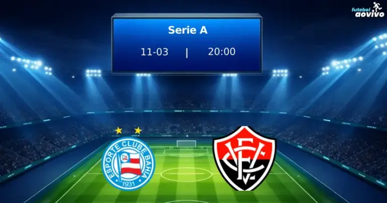 Clássico Baiano: Bahia x Vitória Acende a Série A na Arena Fonte Nova