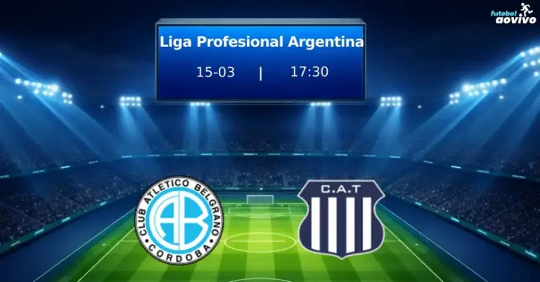 Belgrano Córdoba e Talleres Córdoba se enfrentam na 11ª rodada da Liga Profesional Argentina