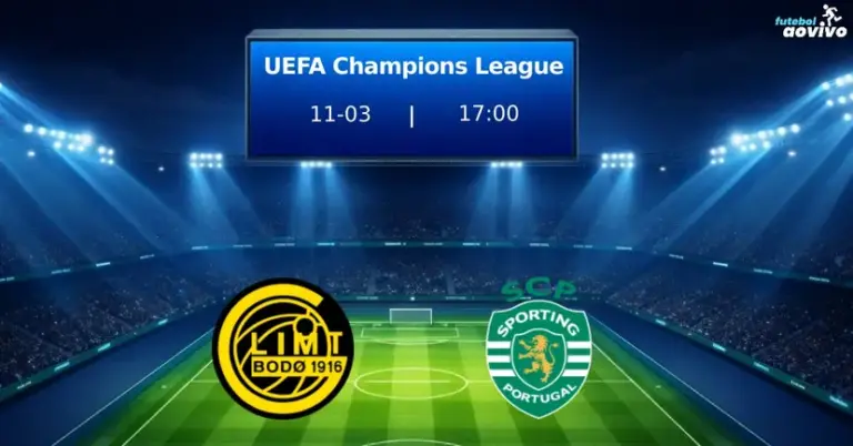 Bodo/Glimt x Sporting CP: Confronto Decisivo pelas Oitavas de Final da UEFA Champions League