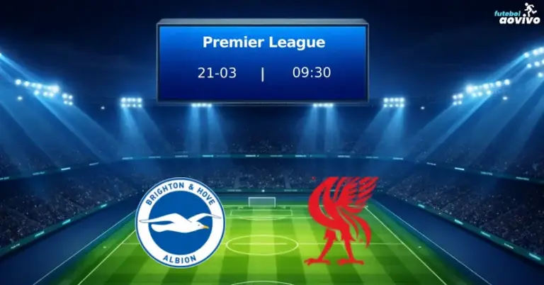 Premier League: Brighton e Liverpool Se Preparam para Duelo Crucial no Amex Stadium