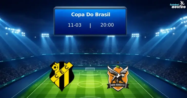 Copa do Brasil: Castanhal e Nova Iguaçu Protagonizam Duelo Eliminatório na Primeira Fase
