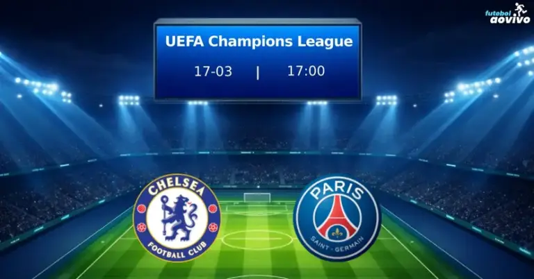 Chelsea x PSG: Confronto Decisivo pelas Oitavas de Final da UEFA Champions League