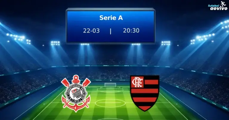 Corinthians x Flamengo: Clássico da Série A Aquece a Neo Química Arena em São Paulo