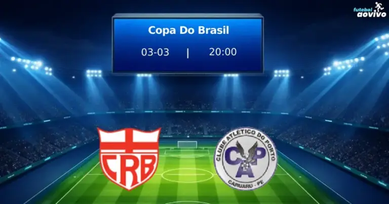 CRB Enfrenta Porto BA na Copa do Brasil: Detalhes da Partida de Estreia