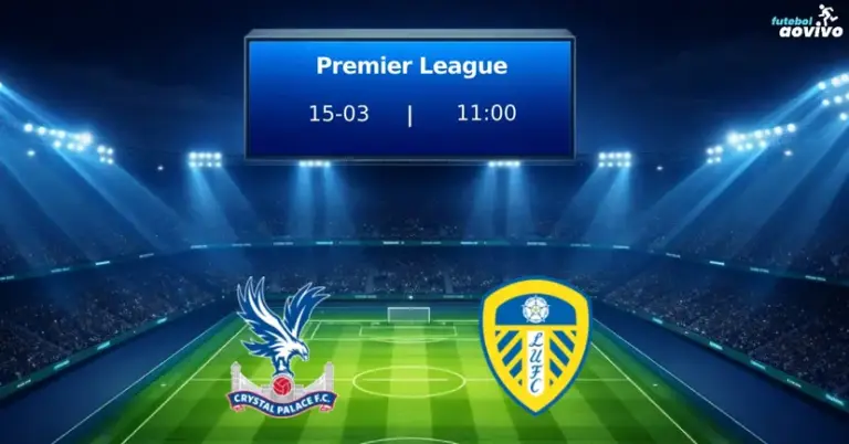 Crystal Palace x Leeds: tudo pronto para o confronto da 30ª rodada da Premier League