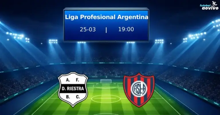 Deportivo Riestra e San Lorenzo se Preparam para Duelo pela Liga Profissional Argentina